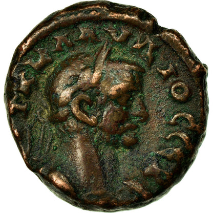 Pièce de monnaie, 
  
  Claude II (Gothicus), 
  
  Tétradrachme