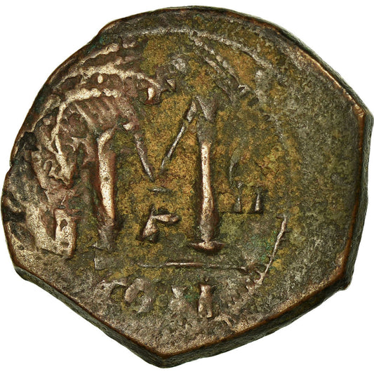 Pièce de monnaie, 

Héraclius, 

avec Martine et Héraclius Constantin
