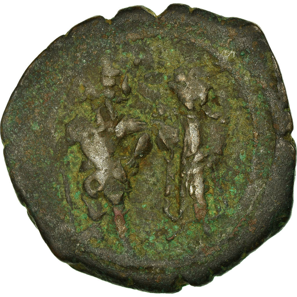 Pièce de monnaie, 

Héraclius, 

avec Héraclius Constantin