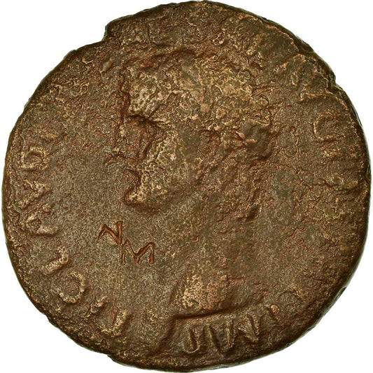 Pièce de monnaie, 

Claudius, 

Comme