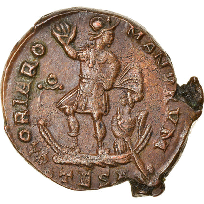 Pièce de monnaie, 
  
  Valentinien II, 
  
  Pécunia Maiorina