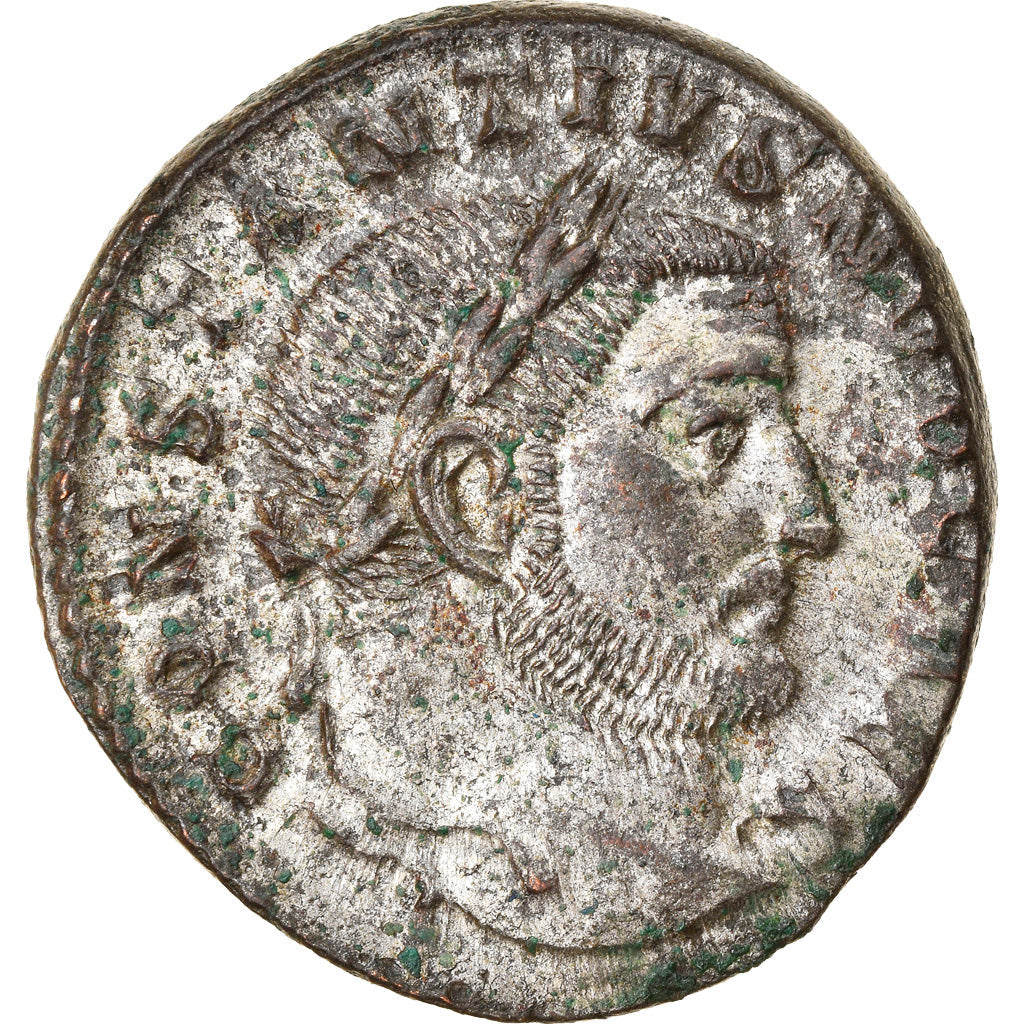 Pièce de monnaie, 
  
  Constance Chlore, 
  
  Follis