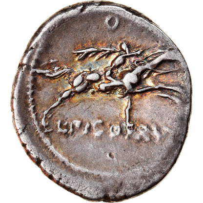Pièce de monnaie, 
  
  Calpurnie, 
  
  Denier