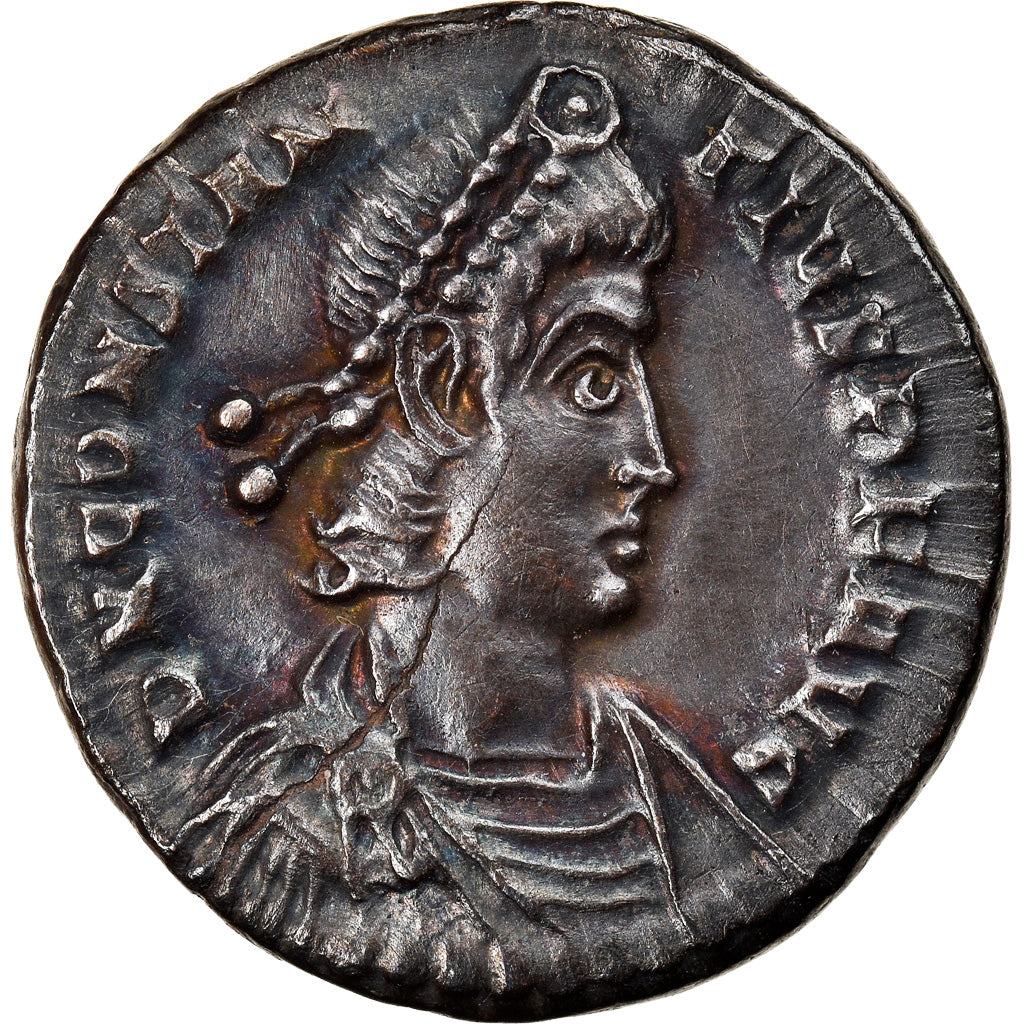 Pièce de monnaie, 
  
  Constance II, 
  
  Silique