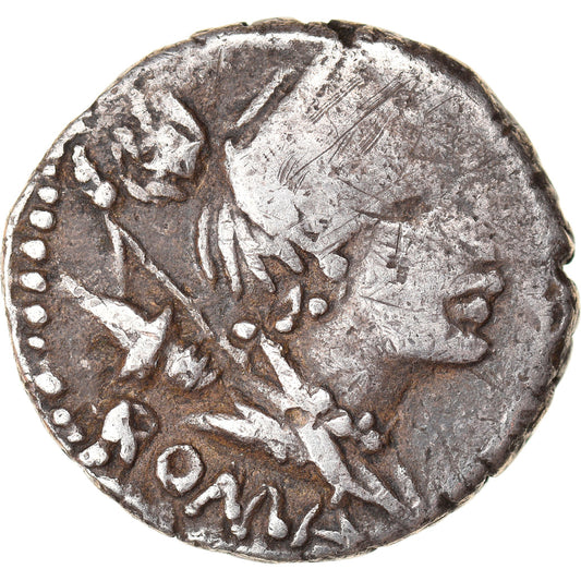 Pièce de monnaie, 
  
  Postumia, 
  
  Denier