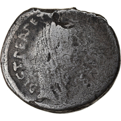 Pièce de monnaie, 
  
  Jules César, 
  
  Denier