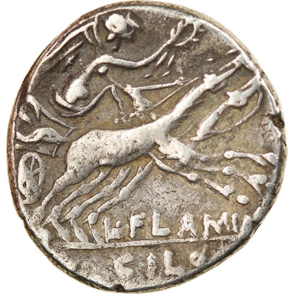 Pièce de monnaie, 
  
  Flaminie, 
  
  Denier
