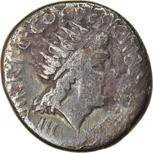 Pièce de monnaie, 
  
  Marc Antoine, 
  
  Denier