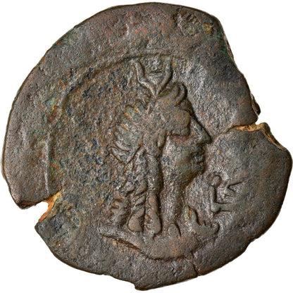Pièce de monnaie, 

Vespasien, 

Diobole